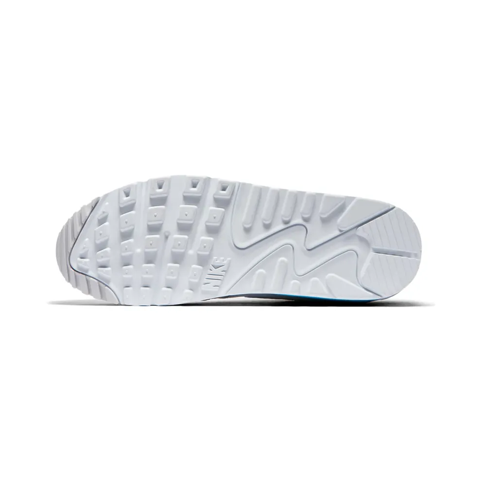 Nike Air Max 90/1 Laser Blue White/Neutral Grey-Black-Laser Blue (AJ7695-104)
