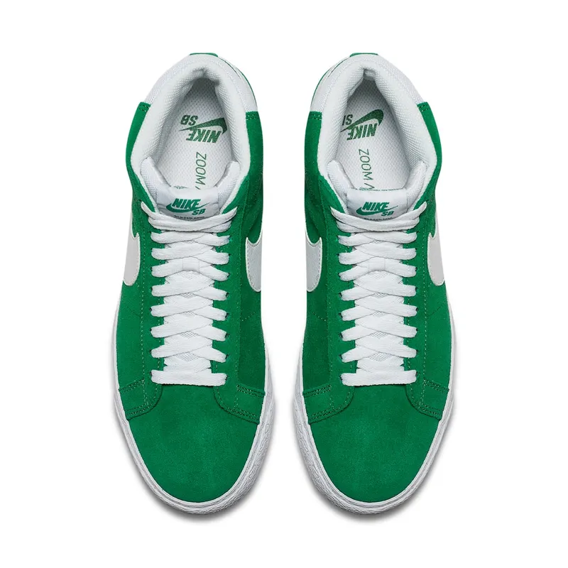 Nike SB Blazer Mid Pine Green Pine Green/White (864349-311)