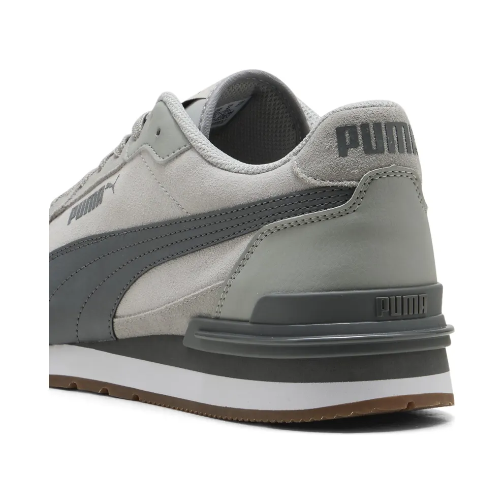 Puma ST Runner v4 Suede “Cool Light Gray / Slate Sky / Gray Echo / Puma White / Gum” (399665_19)