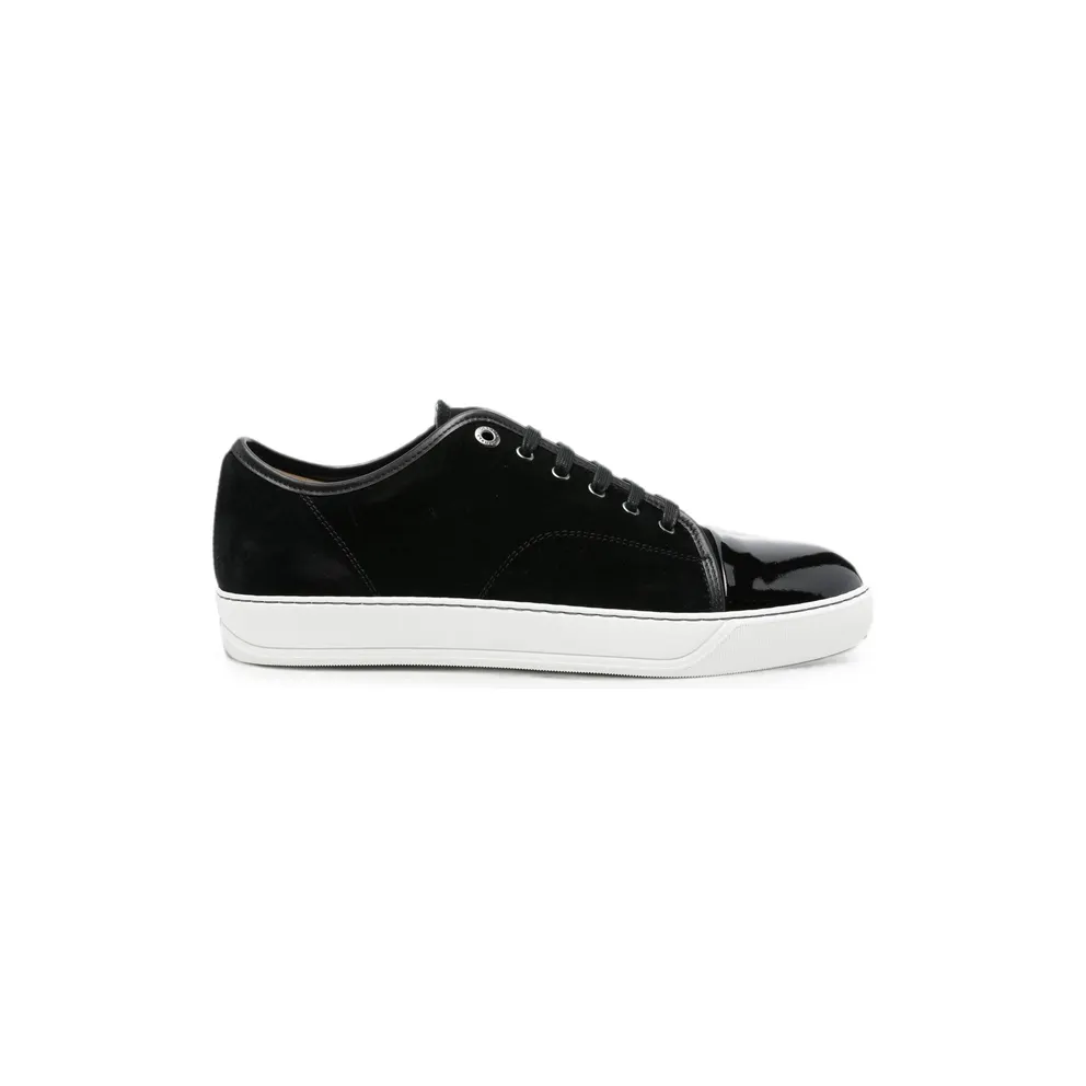 Lanvin DBB1 Patent-toe Suede “Black” (FM-SKDBB1 VBAL-P15- 10)