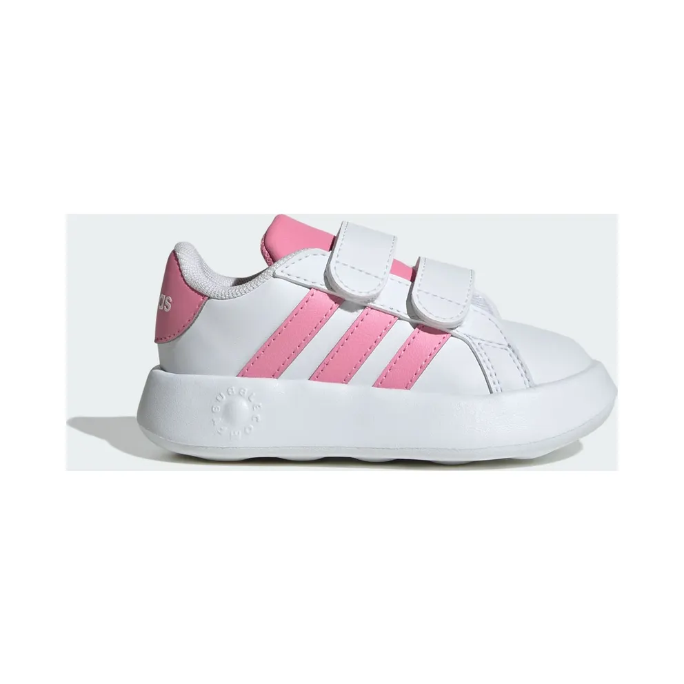 Adidas Grand Court 2.0 Kids Cloud White / Bliss Pink / Core Black (JS4342)