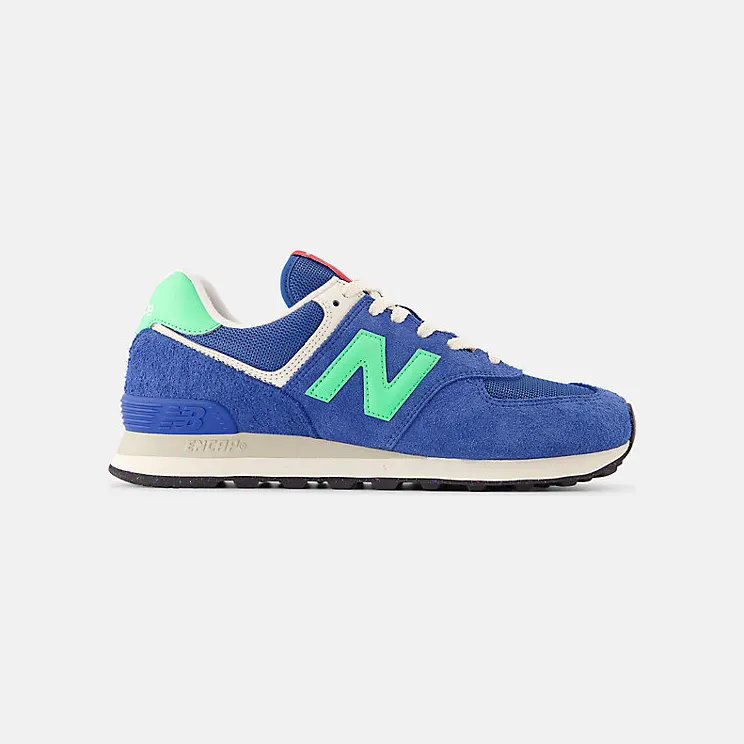 New Balance 574 Blue Agate Lime Leaf (U574BSC)