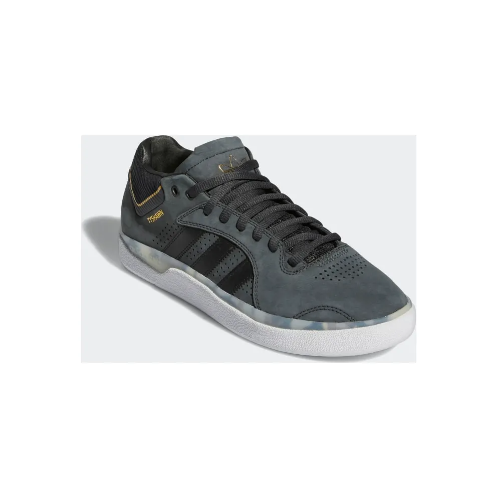 adidas Tyshawn Carbon / Core Black / Gold Metallic (GW4895)