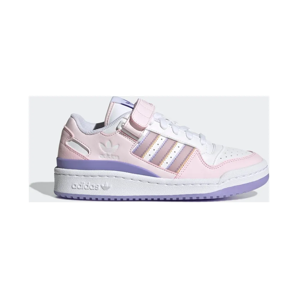 adidas Forum Low Schuh Cloud White / Pulse Amber / Semi Mint Rush (GY8196)