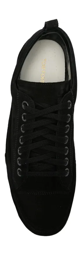 Tom Ford Suede Lace-up “Black” (LCL123C J1645 NNP) (4)