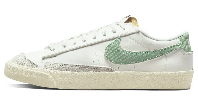 Nike Blazer Low 77 PRM Certified Fresh – “Sail / Sail / Alpha Orange / Enamel Green” (DO9799-100)