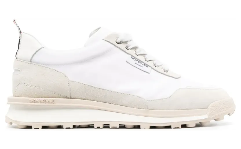 Thom Browne Alumni sneakers met vlakken – Wit (FFD133AF0488)