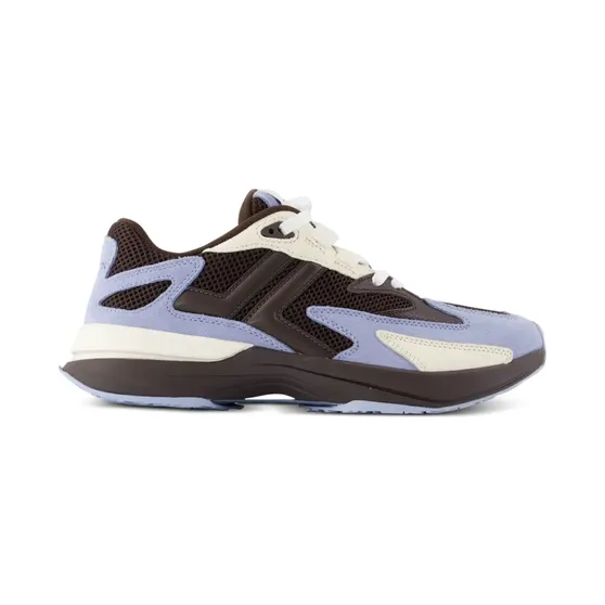 Lanvin Jla suède met mesh vlak “Brown” (FUSKAK02NASUE256005)