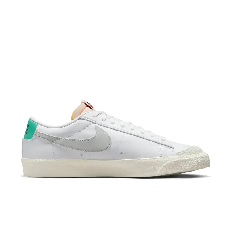 Nike Blazer Low 77 Vintage White Grey Fog Light Menta Sail (DA6364-109)