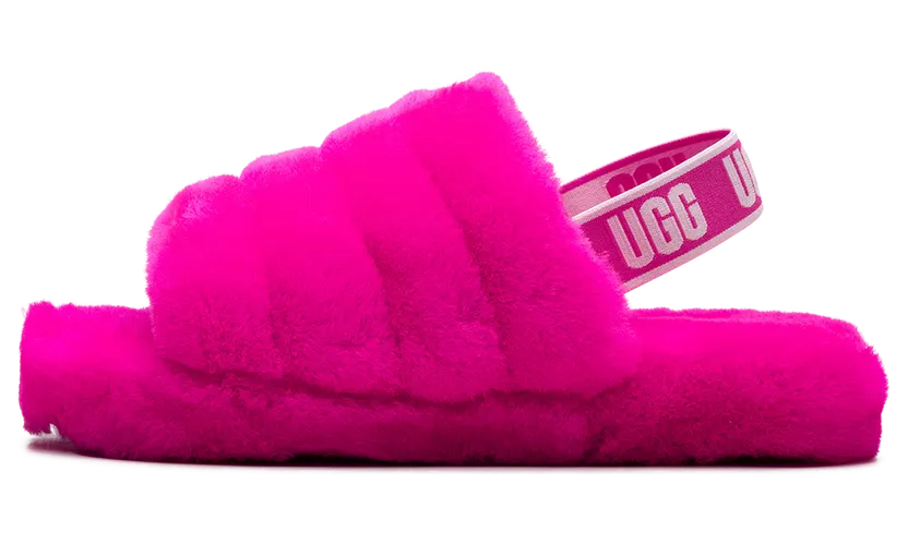Ugg Fluff Yeah Slide “Rock Rose” (1098494K-RCR)