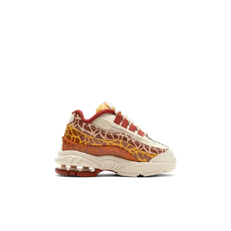 Nike Air Max 95 Giraffe (TD) Light Cream/Russet-Rugged Orange-Pollen Rise (CU4680-200)