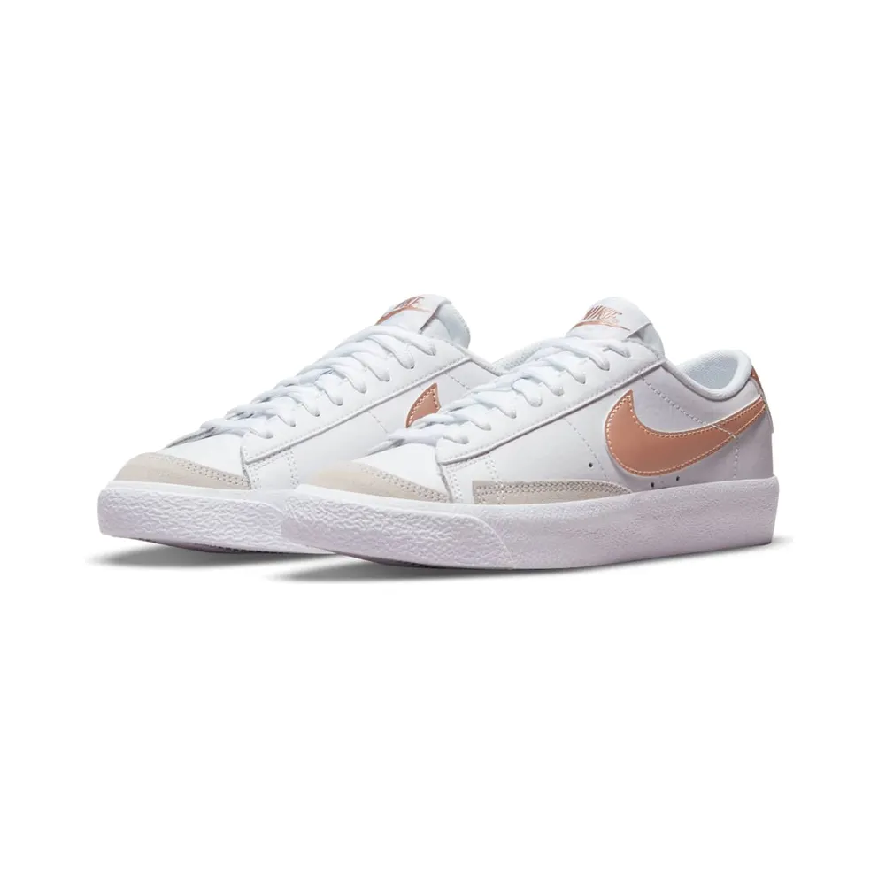 Nike Blazer Low 77 White Metallic Red (GS) (DA4074-107)