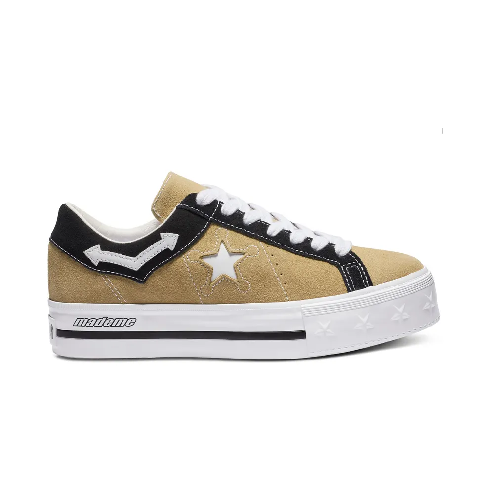 Converse One Star Platform Low MadeMe Brown (W)