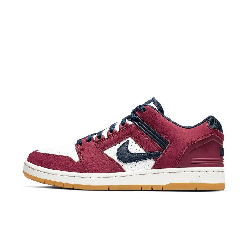 Nike SB Air Force 2 Low Team Red Obsidian Team Red/Obsidian-White-Summit White (AO0300-600)