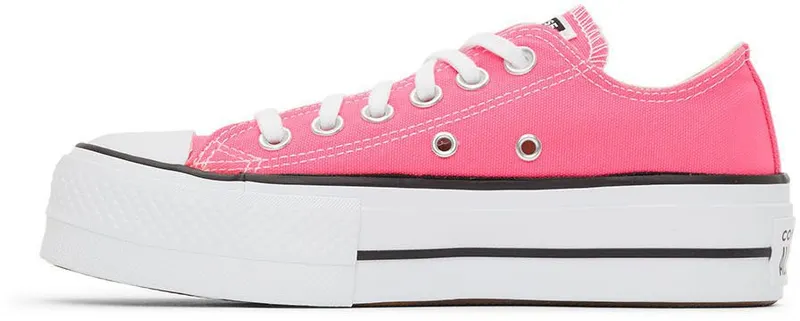 Converse Converse Color Platform Chuck Taylor All Star Low Top Hyper Pink/white/black (570324C)