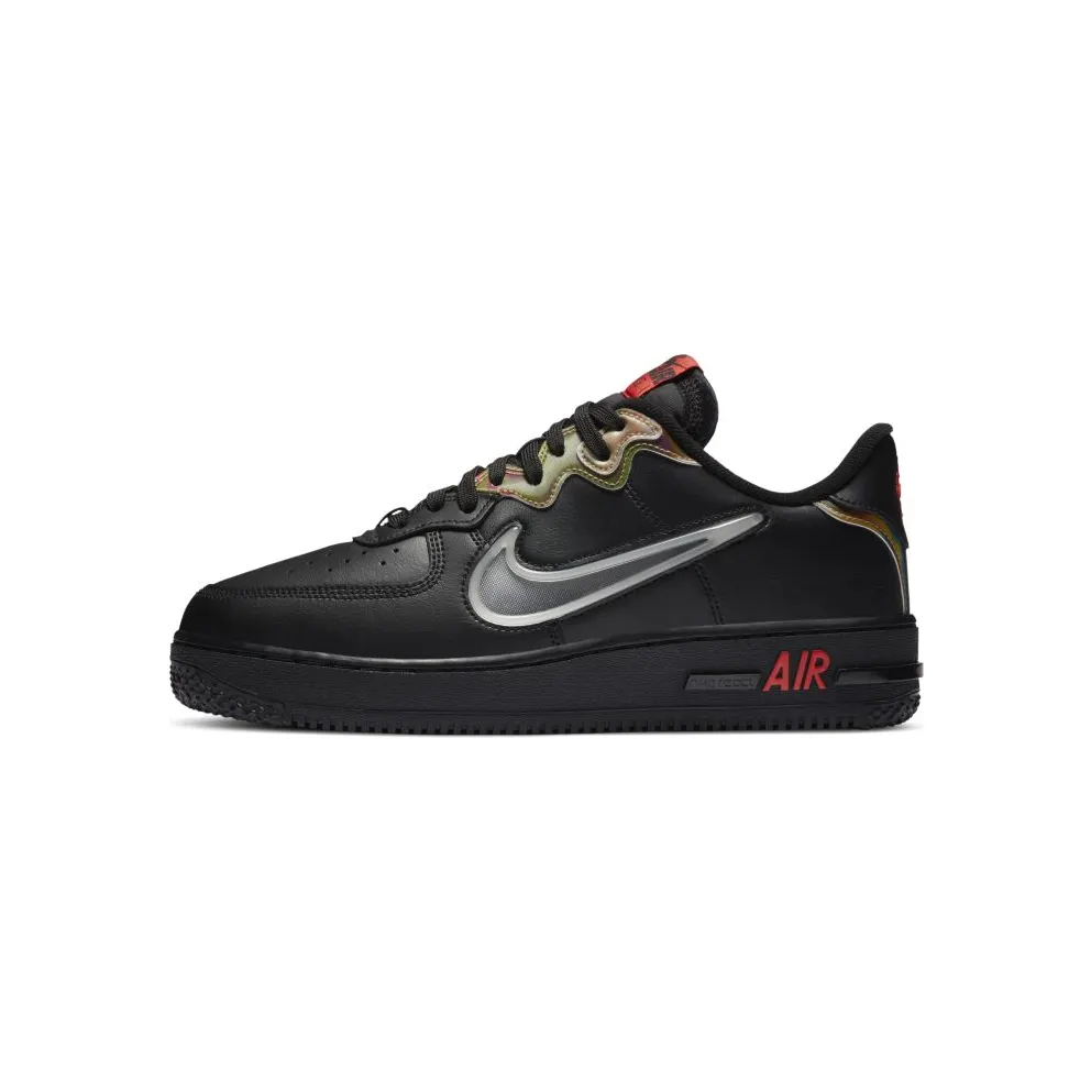 Nike Air Force 1 React Black Glow Habanero Red Black/Glow-Habanero Red-Multi-Color (CN9838-001)