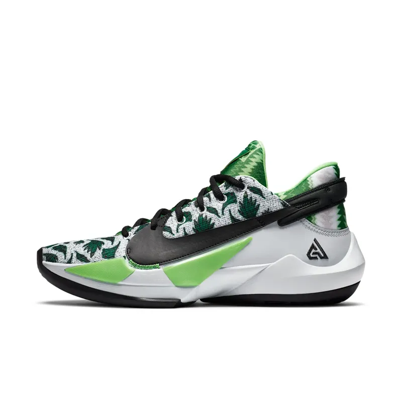 Nike Zoom Freak 2 Naija Pure Platinum/Pine Green-Green Strike-Black (DA0907-002)