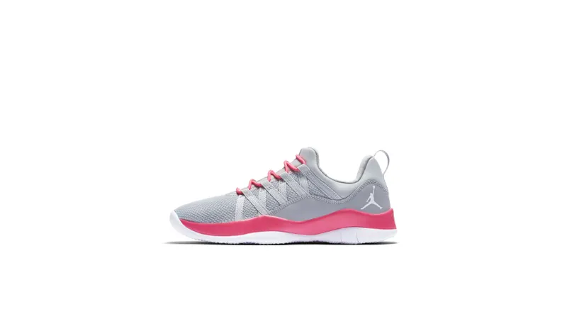 Jordan Air  Deca Fly GG Wolf Grey (GS) Wolf Grey/White Hyper Pink (844371-008)