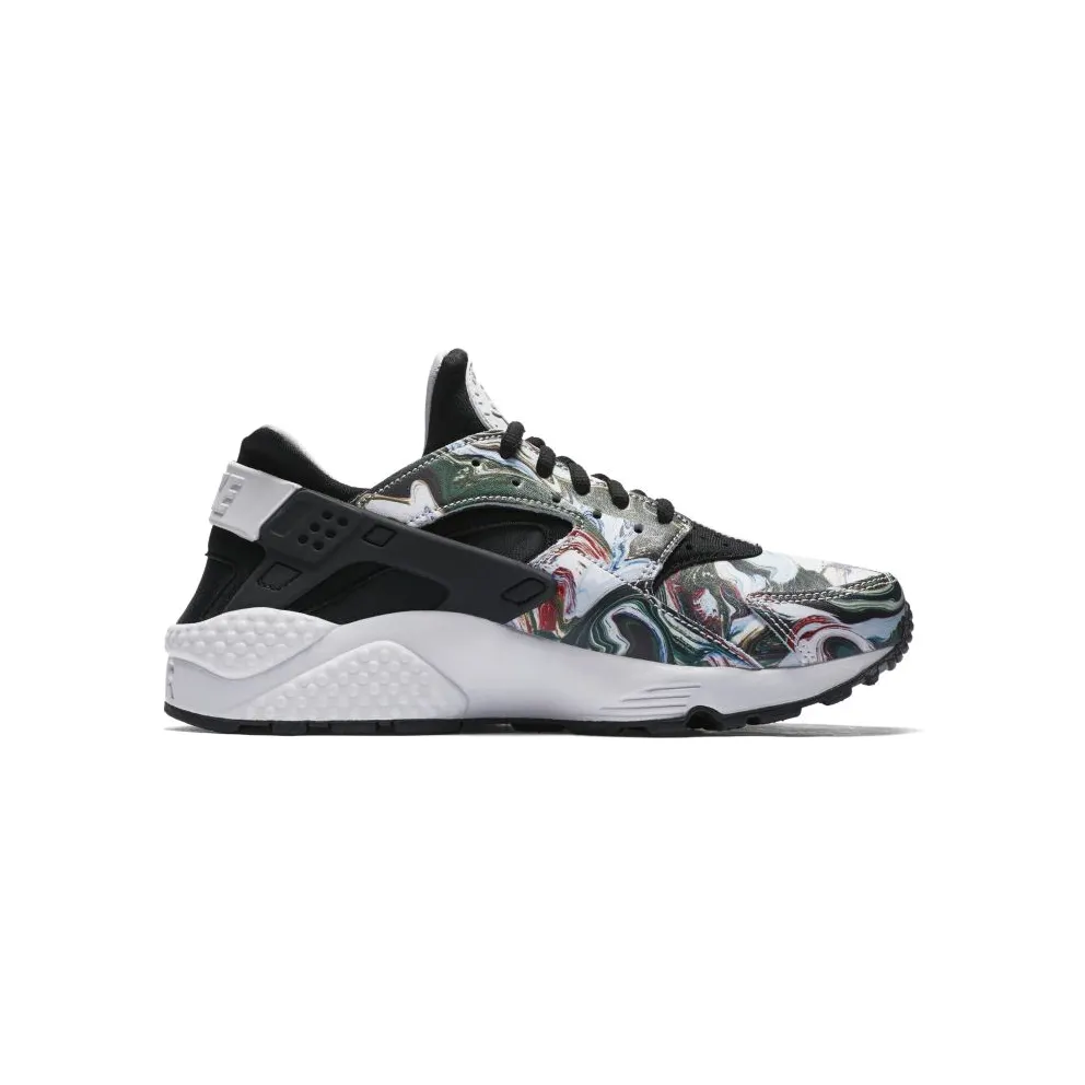 Nike Air Huarache Run Marble Dye (W) Black/Black-Vast Grey (683818-017)