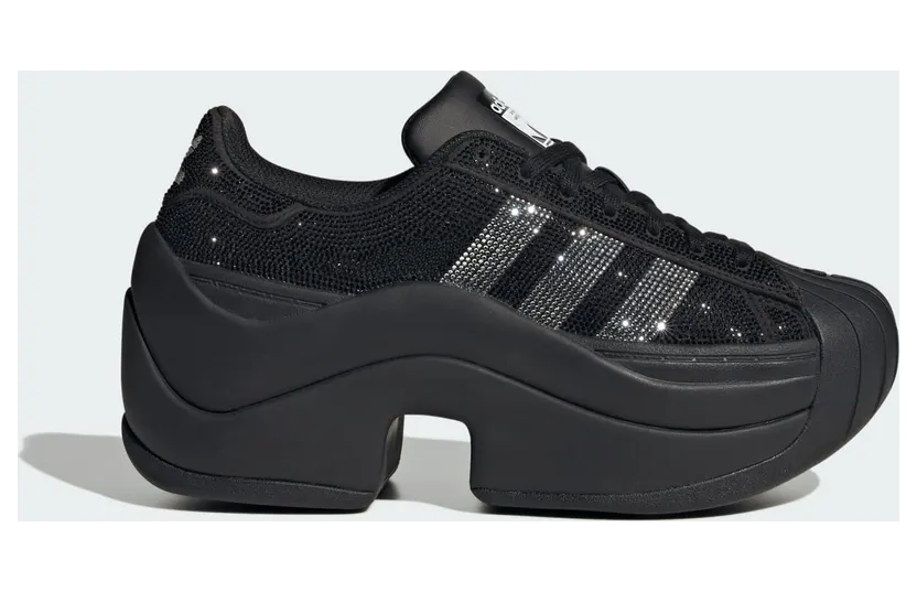 Adidas SUPERSTAR BOLD-SNEAKERS Core Black / Silver Metallic / Cloud White (IH1663)