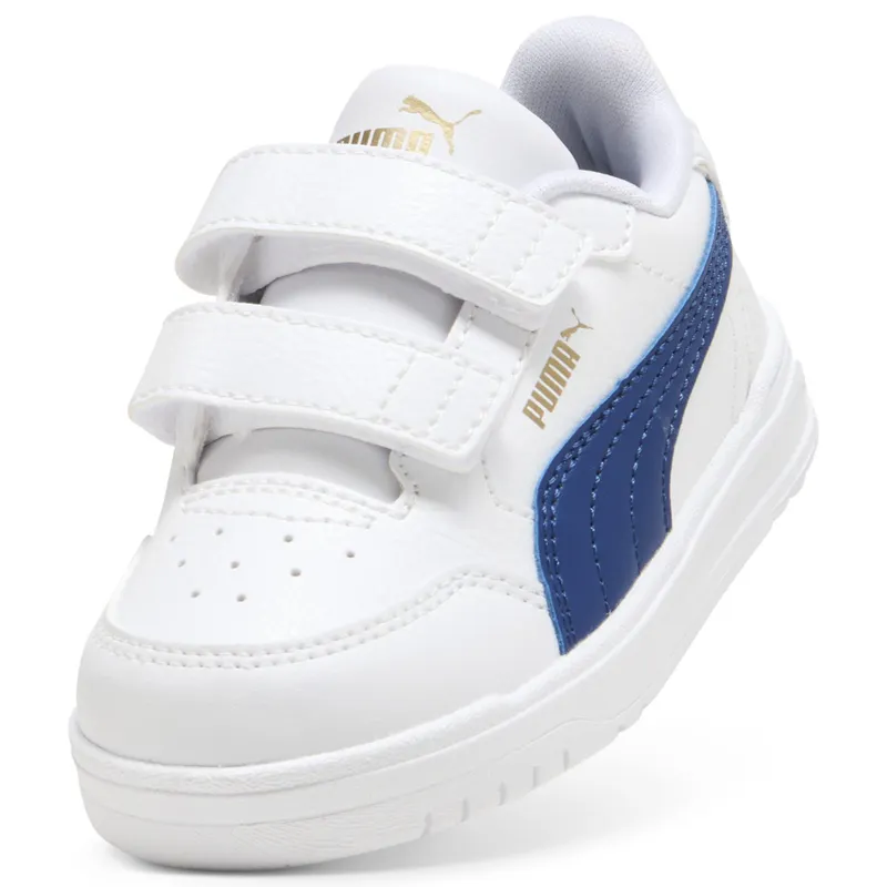Puma Shuffle Downtown “Puma White / Clyde Royal / Puma Gold” (403741_11)