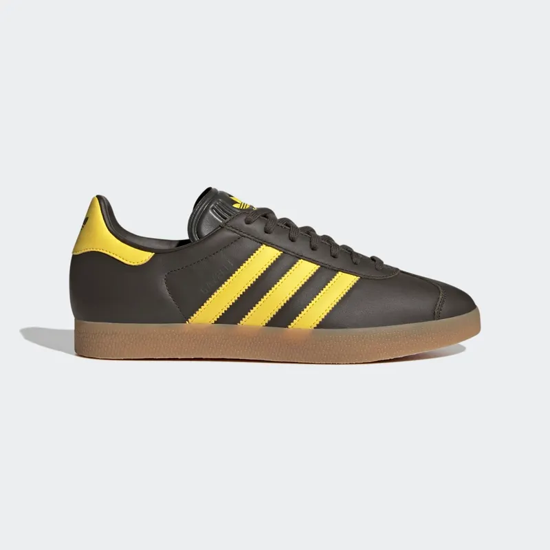 Adidas Gazelle Shadow Olive / Shadow Olive / Impact Yellow (HQ9873)