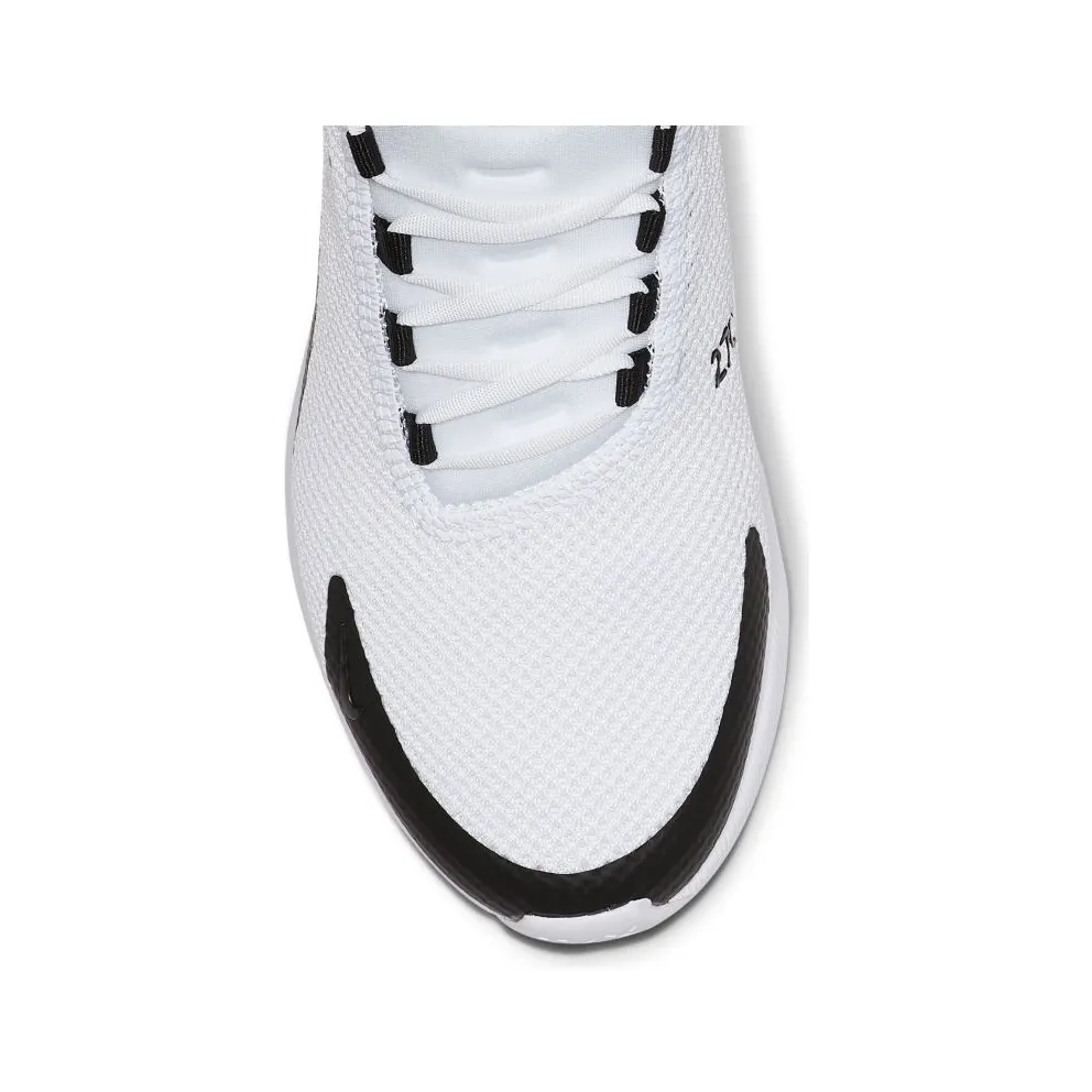Nike Air Max 270 Floral White Black (W) White/Black-Metallic Silver (AR0499-100)