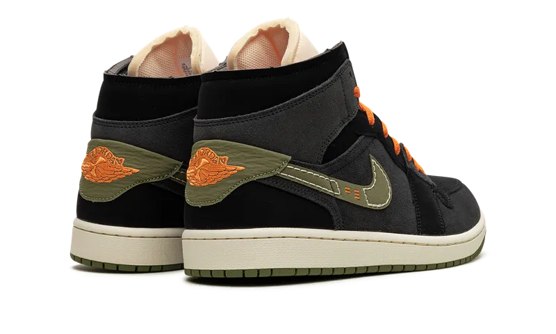 Air Jordan 1 Mid SE Craft “Anthracite Light Olive” (FD6817-003)