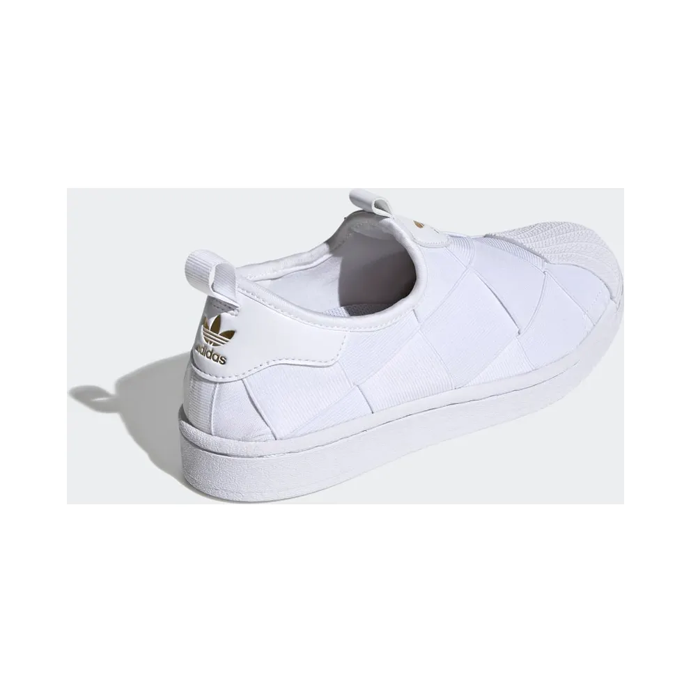 adidas Superstar Slip-on Cloud White / Cloud White / Gold Metallic (FV3186)