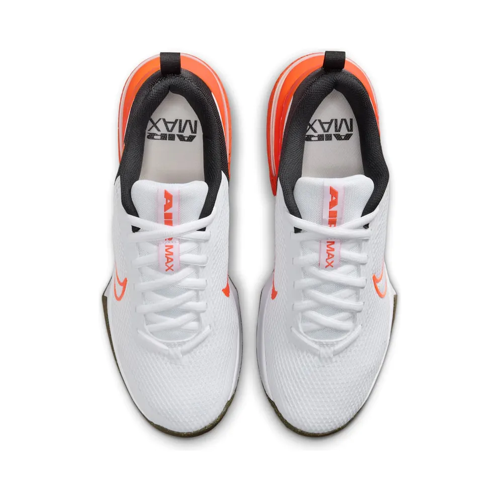 Nike Air Max Alpha Trainer 6 White Black Safety Orange (FQ1833-109)