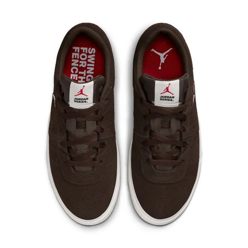 Jordan Series ES Dark Chocolate University Red White Sail (DN1856-206)