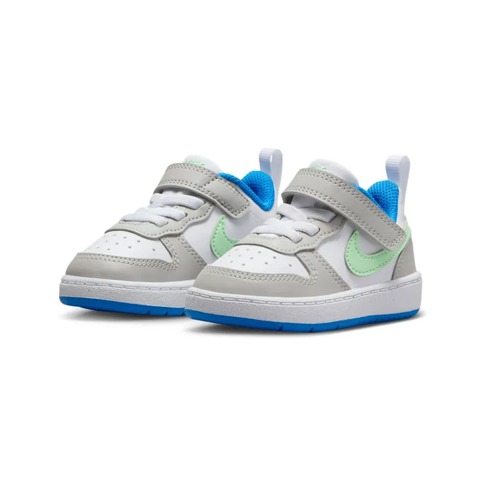 Nike Court Borough Low Recraft Light Iron Ore White Photo Blue Vapor Green (DV5458-005)