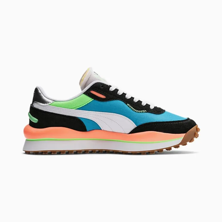 Puma Style Rider Play On Blue/Black/White (37115006)