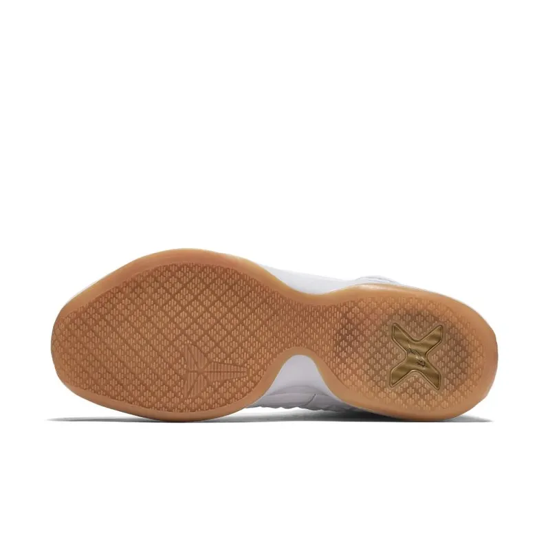 Nike Kobe 10 Elite Ext White Gum White/Metallic Silver (822950-100)