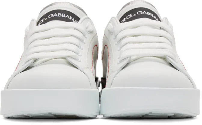 Dolce & Gabbana White & Silver Portofino (CK1587-AH527)