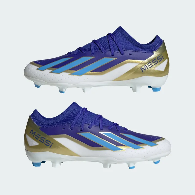 adidas Crazyfast Messi League FG Lucid Blue Burst Cloud White (ID0712)