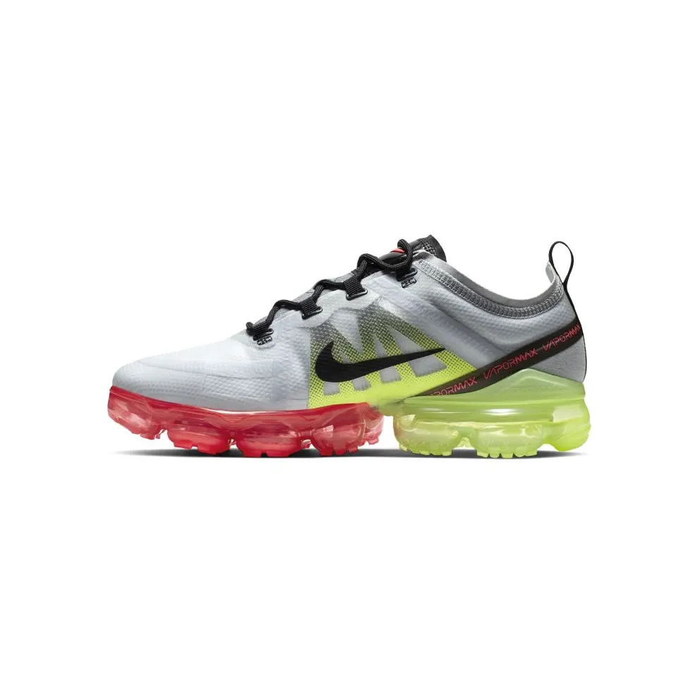 Nike Air VaporMax 2019 Retro Future Pure Platinum/Black-Volt-Bright Crimson (AR6631-007)