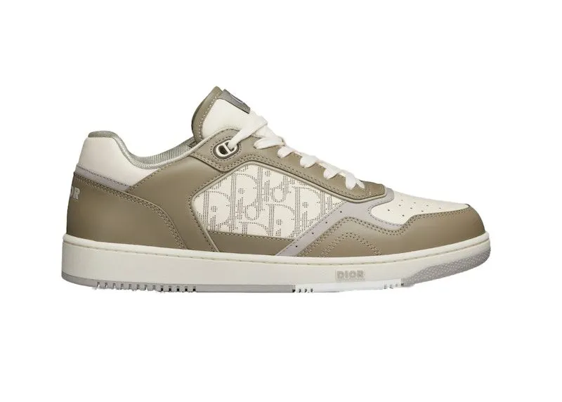 Dior B27 Low-Top Khaki Cream Calfskin (3SN272ZIJ_H610)