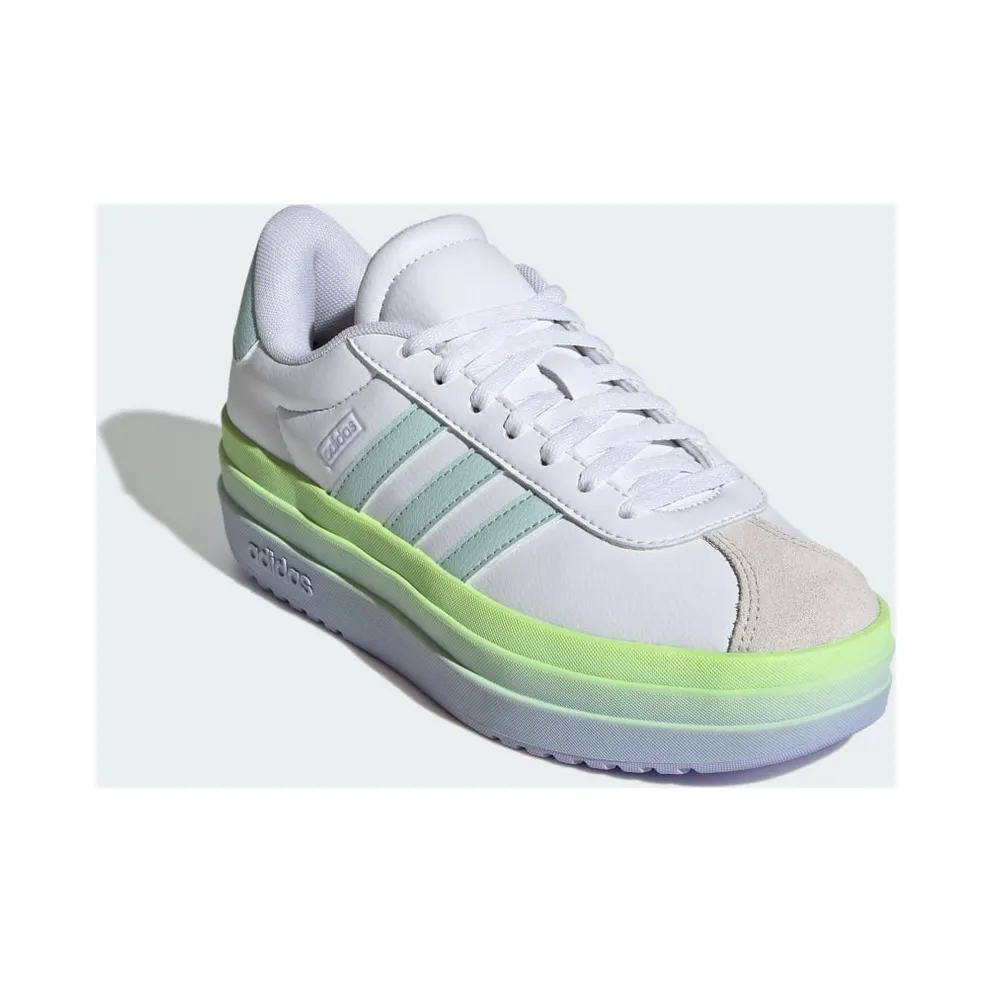 Adidas VL Court Bold Lifestyle Kids Cloud White / Halo Mint / Violet Tone (JS0873)