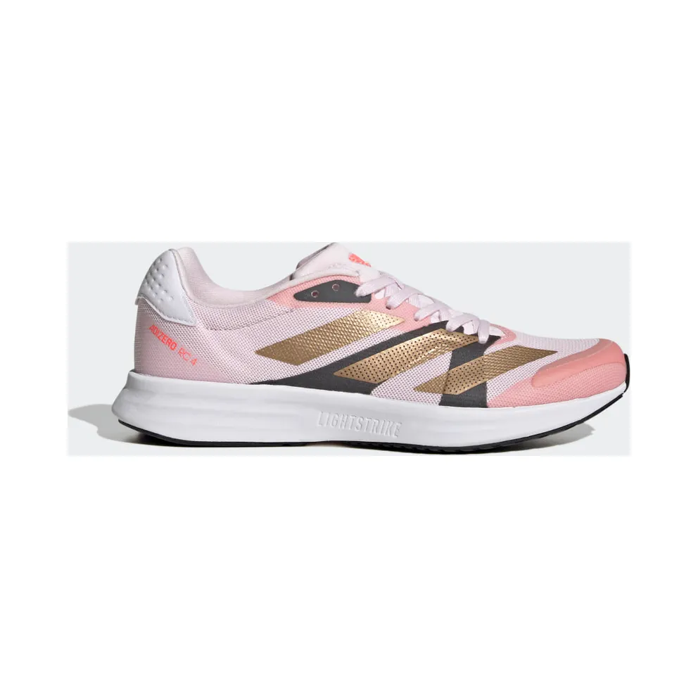 adidas Adizero RC 4 Laufschuh Almost Pink / Copper Metallic / Grey Six (GX8156)