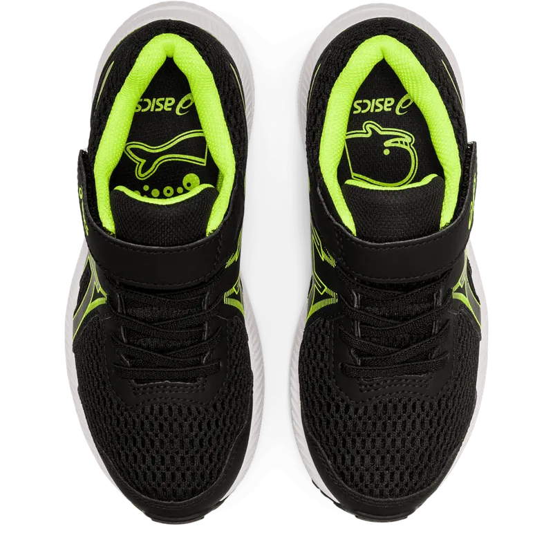 Asics CONTEND™ 7 PS Black/Hazard Green (1014A194.005)