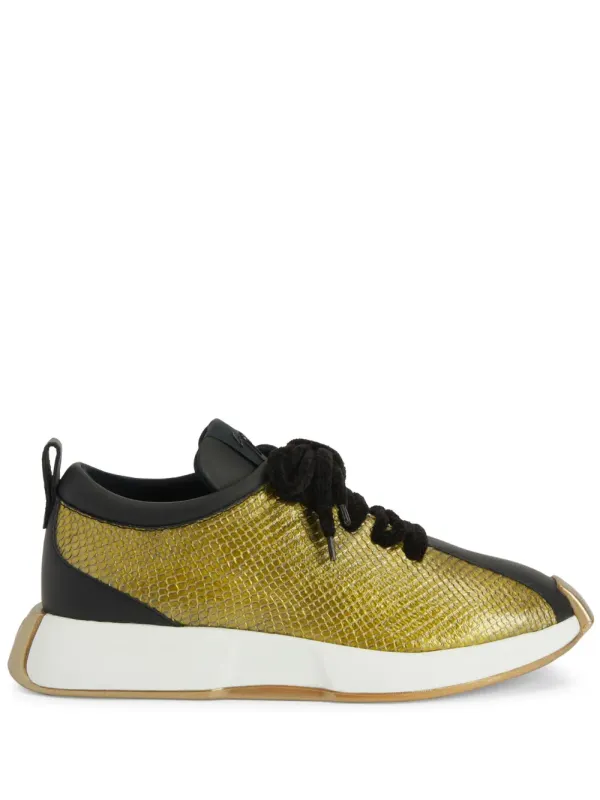 Giuseppe Zanotti Ferox low-top – Gold (RU10047K05)