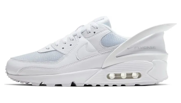 Nike Air Max 90 Flyease Triple White