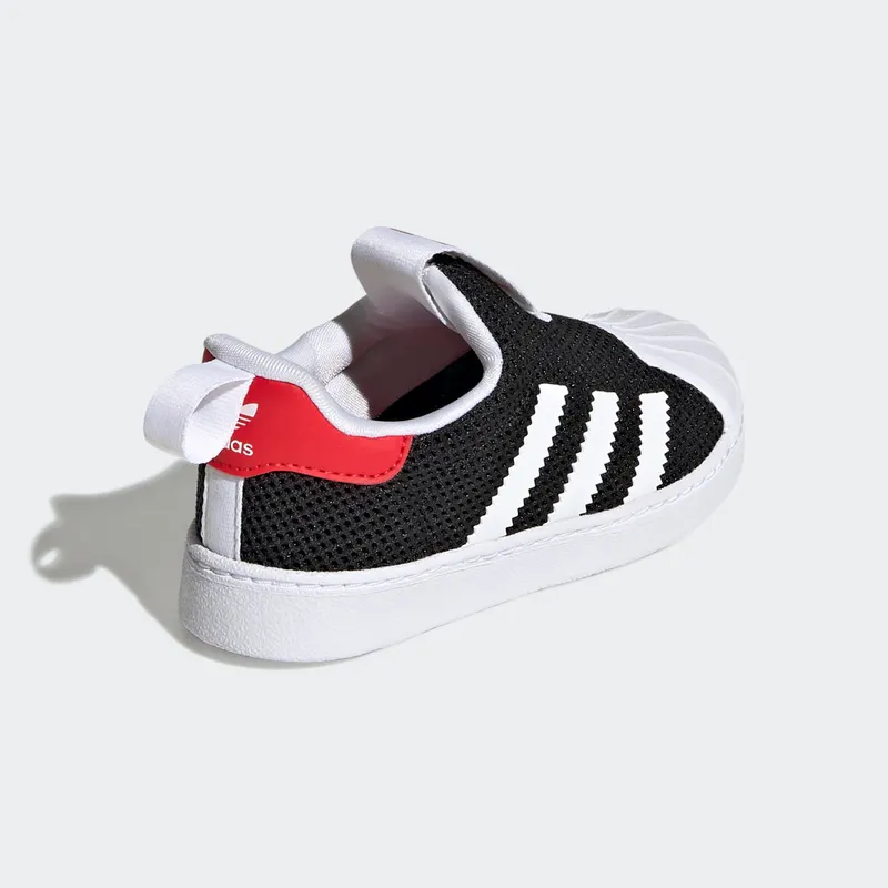 Adidas Superstar 360 Core Black / Cloud White / Vivid Red (GZ5035)