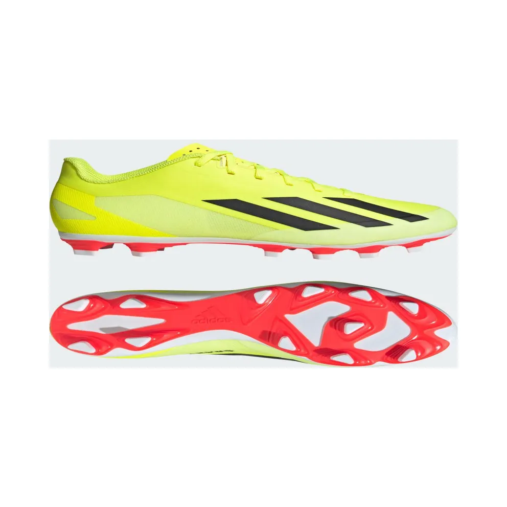adidas X Crazyfast Club FG Team Solar Yellow 2 Core Black Cloud White (IG0618)