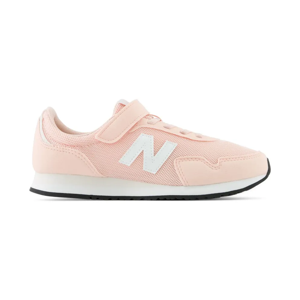 NEW BALANCE 323 BUNGEE LACE W/ HOOK & LOOP TOP STRAP “PINK HAZE / NB WHITE” (PV323PK)