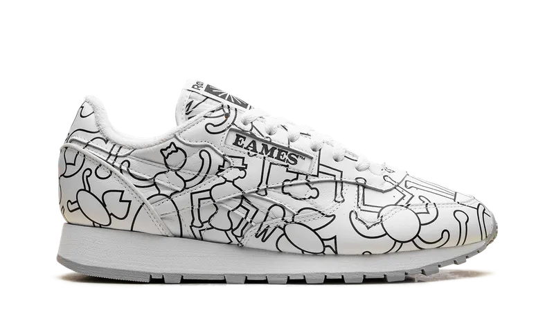 Reebok Eames Classic Leather Shoes Cloud White / Cloud White / Core Black (GY6393)