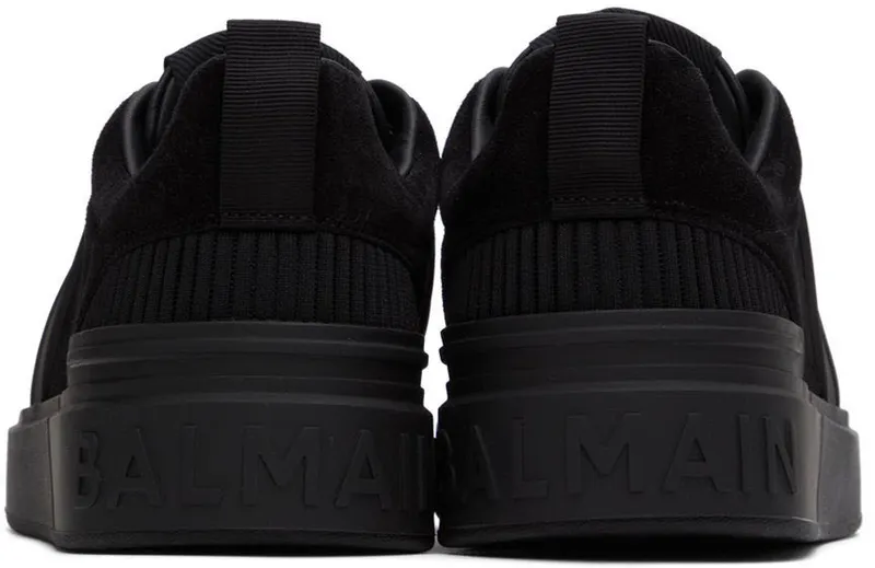 Balmain Black B-Skate Low (XM0VI292LTLC)