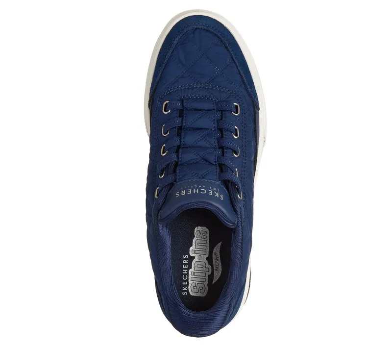 Skechers Slip-ins: Arch Fit Arcade – Cozy Fit Cuddle Steps Sneaker Marine