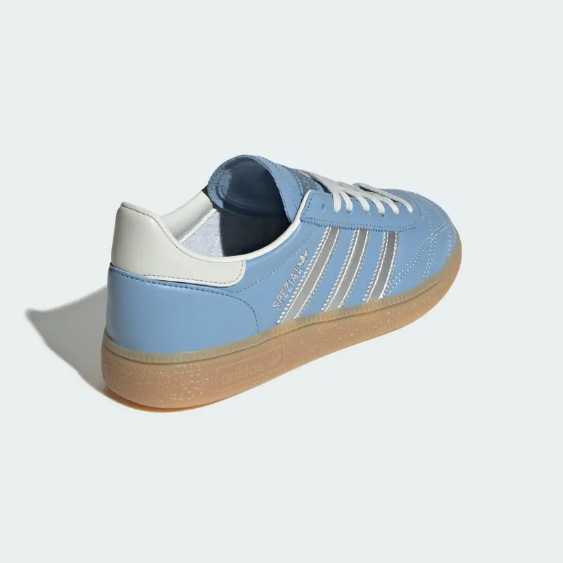 adidas Handball Spezial Quilted Stitching Ash Blue Silver (JR3728)